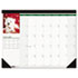 HOD199 - Puppies Photographic Monthly Desk Pad Calendar, 22 x 17, 2013