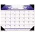 HOD140HD - One-Color Photo Monthly Desk Pad Calendar, 22 x 17, 2012