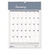 HOD334 - Bar Harbor Wirebound Monthly Wall Calendar, 22 x 31-1/4, 2012