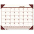 HOD12441 - EcoTones Moonlight Cream Monthly Desk Pad Calendar, 22 x 17, 2012