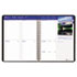 HOD27992 - Earthscapes Executive Hardcover Weekly Appointment Book, 8-1/2 x 11, Black, 2012
