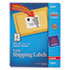 AVE5164 - Shipping Labels with TrueBlock Technology, 3-1/3 x 4, White, 600/Box