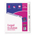 AVE11372 - Avery-Style Legal Side Tab Divider, Title: 26-50, Letter, White, 1 Set