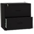 BSX432LP - 400 Series Two-Drawer Lateral File, 30w x28-3/8h x19-1/4d, Black