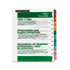 AVE11679 - Office Essentials Table 'N Tabs Dividers, 12-Tab, Months, Letter, Assorted, Set
