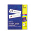 AVE5305 - Tent Cards, White, 2 1/2 x 8 1/2, 2 Cards/Sheet, 100 Cards/Box