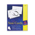 AVE5315 - Printer Compatible Cards, 5-1/2 x 4-1/4, Two per Sheet, 60/Box with Envelopes