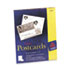 AVE5389 - Avery Laser Postcards, 4 x 6, Two per Sheet, 100 Cards/Box