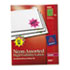 AVE5995 - Burst Laser Labels, 2-1/4in dia, Assorted Neon Colors, 180/Pack
