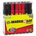 AVE98088 - Permanent Marker, Large Chisel Tip, Assorted, 24/Set