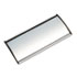 AVT75390 - People Pointer Wall/Door Sign, Aluminum Base, 8-3/4 x 4, Black/Silver