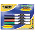 BICDECFP41ASST - Great Erase Bold Pocket Style Dry Erase Markers, Fine, Assorted, 4/Pack