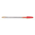 BICMS11RD - Cristal Ballpoint Stick Pen, Red Ink, Medium, Dozen