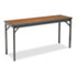 BRKCL1860WA - Special Size Folding Table, Rectangular, 60w x 18d x 30h, Walnut