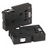 BRTTCMOZ - TC Tape Cartridges for P-Touch Labelers, 3/8w, Black on Clear Matte, 2/Pack