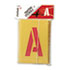 CHA01565 - Painting Stencil Set, A-Z Set/0-9, Manila, 35/Set