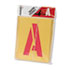 CHA01575 - Painting Stencil Set, A-Z Set/0-9, Manila, 35/Set