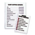 CLI70912 - Self-Adhesive Shop Ticket Holders, 9 x 12, 50/BX