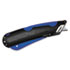 COS091524 - Box Cutter Knife w/Shielded Blade, Black/Blue