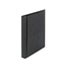 CRD09260 - Horizontal Easel Ring Binder, 11 x 8-1/2 Sheets, 1" Capacity, Black