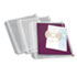 CRD14201 - Zippered Binder Pockets, 8-1/2 x 11, Clear, 3 Pockets/Pack