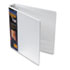 CRD16703 - SpineVue Round Ring View Binder, 1-1/2" Capacity, White