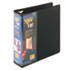 CRD16901 - SpineVue Round Ring View Binder, 3" Capacity, Black