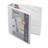 CRD26300 - ClearVue XtraLife Slant-D Presentation Binder, 1" Capacity, White