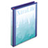 CRD26302 - XtraLife ClearVue Non-Stick Locking D-Ring Binder, 1", 8-1/2 x 11, Blue