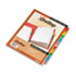 CRD60118 - Traditional OneStep Index System, 31-Tab, 1-31, Letter, Assorted, 31/Set