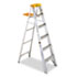 DADAS4006 - #428 Six-Foot Folding Aluminum Step Ladder, Green