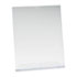 DEF590501 - Superior Image Sign Holder w/Pocket, 8-1/2w x 11h, Clear
