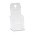 DEF78601 - DocuHolder for Countertop or Wall Mount Use, 4-3/8w x 4-1/8d x 7-3/4h, Clear