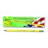 DIX13881 - Woodcase Pencil, B #1, Yellow Barrel, Dozen
