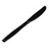 DXEKH517 - Plastic Cutlery, Heavyweight Knives, Black, 1000/Carton