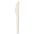 ECOEPS001 - Plant Starch Knife, Cream, 1000/Carton