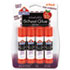 EPIE543 - Washable Glue Sticks, Purple, Repositional, 4/Pack