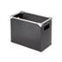 ESS01151 - Poly Desktop Storage Box, Letter Size, Black