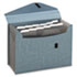 ESS01163 - Essentials Expanding File, 13 Pockets, Poly, 13 1/2 x 9, Blue