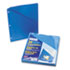 ESS32902 - Essentials Slash Pocket Project Folders, Jacket, Letter, Blue, 25/Pack