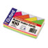 ESS40279 - Ruled Index Cards, 3 x 5, Glow Green/Yellow, Orange/Pink, 100/Pack