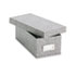 ESS40588 - Reinforced Board Card File with Lift-Off Lid Holds 1200 3 x 5 Cards, Black/White