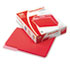 ESS421013RED - Interior File Folders, 1/3 Cut Top Tab, Letter, Red, 100/Box