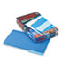 ESS435013BLU - Interior File Folders, 1/3 Cut Top Tab, Legal, Blue, 100/Box