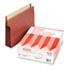 ESS45302 - Watershed Seven Inch Expansion File Pocket, Straight Cut, Letter, Red, 5/Box