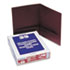 ESS53441 - Twin-Pocket Linen Paper Portfolio, Burgundy