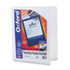 ESS57444 - ViewFolio Polypropylene Portfolio, 50-Sheet Capacity, White/Clear