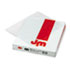 ESS61504 - Color Jacs Transparent File Jackets, Letter, Poly, Clear, 50/Box