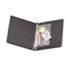 ESS68504 - Zippered Ring Binder Pocket, 8 x 10-1/2, Clear/White