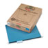 ESS74502 - Earthwise 100% Recycled Paper Hanging Folders, Letter, Blue, 25/Box